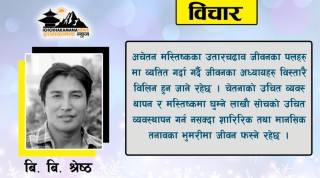 छोपिएको प्रतिविम्व !