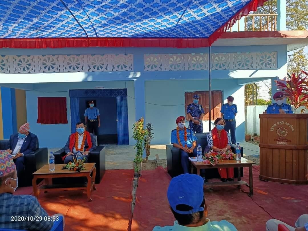 चितवनको फुलबारीमा इलाका प्रहरी कार्यालय सञ्चालन