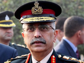 भारतीय सेनाका प्रमुख भोली काठमाडौं आउँदै 