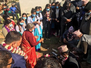 बेनिघाट रोराङ सहित धादिङका ५ वटा स्थानीय तहमा अस्पताल भवनको शिलान्यास