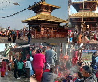 मनकामना मन्दिरमा दर्शनाथी बढ्यो, मन्दिर र केवलकार भने अझै खुलेन