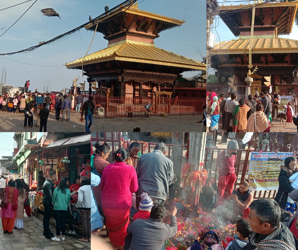 मनकामना मन्दिरमा दर्शनाथी बढ्यो, मन्दिर र केवलकार भने अझै खुलेन