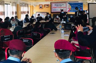 आँबुखैरेनी गाउँपालिकाद्वारा लैंगिक हिंसा विरुद्धको १६ दिने अभियानको समापन