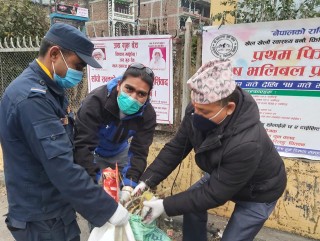 इप्रका मुग्लिनको सक्रियतामा एकाबिहानै बजार सरसफाई 