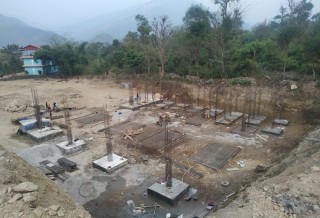 निर्माणाधीन इच्छाकामना अस्पताल निर्माणमा बजेट अभाव
