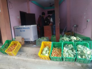 बरादीको मिलिजुली कृषि उत्पादक सहकारीले आँबुखैरेनीमा कृषि उत्पादन बिक्री केन्द्र सञ्चालनमा ल्यायो