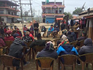 तमु प्ये ल्हु संघ चितवनद्वारा जनगणनामा बोनधर्म लेख्ने लेखाउने अभियान गाउँगाउँमा तिव्र पारिदै