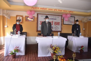 आँबुखैरेनी गाउँपालिकाको ८ औं गाउँसभा सम्पन्न