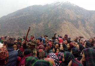 गोरखाको लाप्राकमा धुमधामसँग गरियो मकैको बिहे 