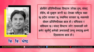 शक्ति र सत्ता प्राप्ति नै नेकपाको विवाद: निकास नै चुनाव 