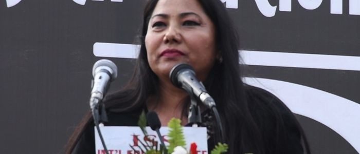 नेकपा प्रचण्ड–माधव समूहकी नेतृ रामकुमारी झाँक्री पक्राउ