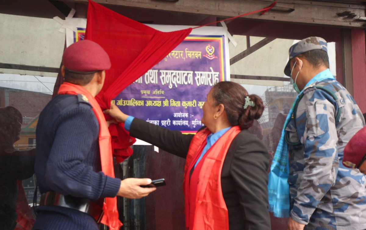 अब इच्छाकामनाको कुरिनटारमा पनि प्रहरी चौकी