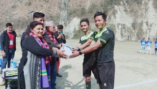 आँबुखैरेनी रंगशाला कप सेभेन साईड नकआउट फुटबल प्रतियोगिता सुरु