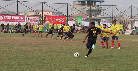 श्रीकुमारी क्लबद्वारा नयाँबस्ती युवा क्लब ४–३ गोल अन्तरले पराजित 
