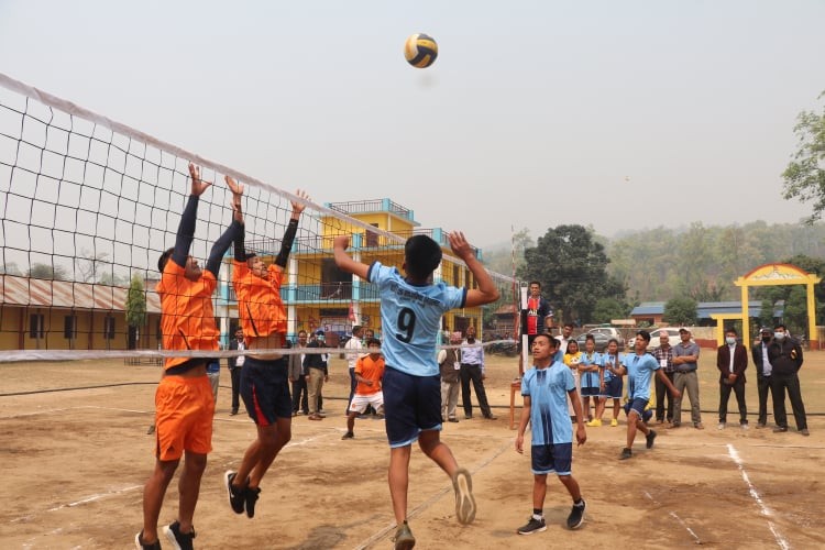 देवघाट गाउँपालिका स्तरीय रास्ट्रपति रनिङ शिल्ड प्रतियोगिता सुरु