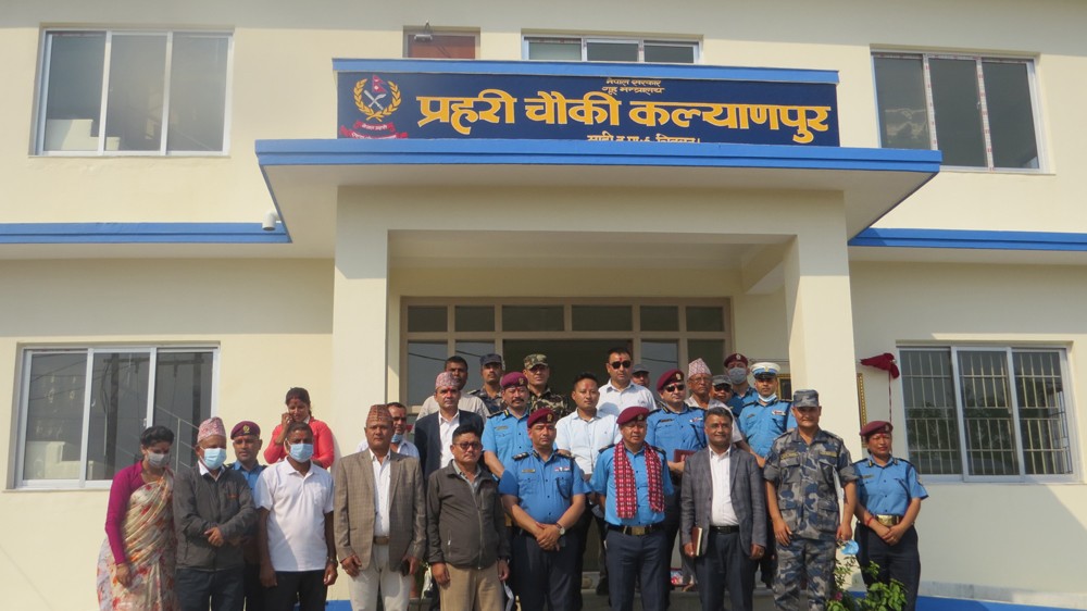 चितवनको माडीमा आज एकैदिन दुई प्रहरी चौकीको उद्घाटन
