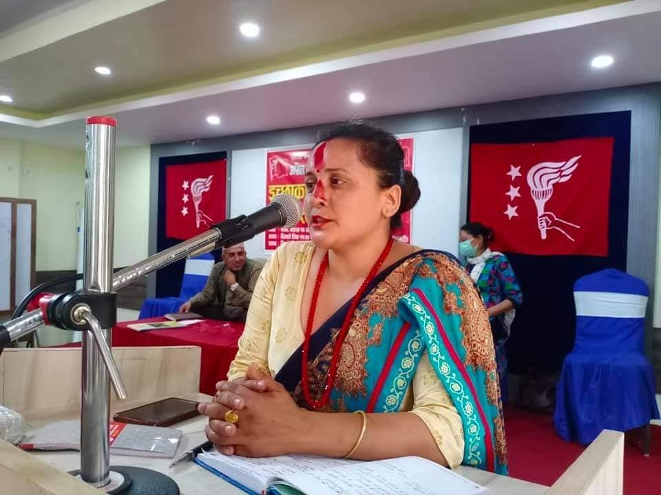 अखिल नेपाल महिला संघ (क्रान्तिकारी) इच्छाकामनाको अध्यक्षमा सम्झना खड्का सिलवाल चयन