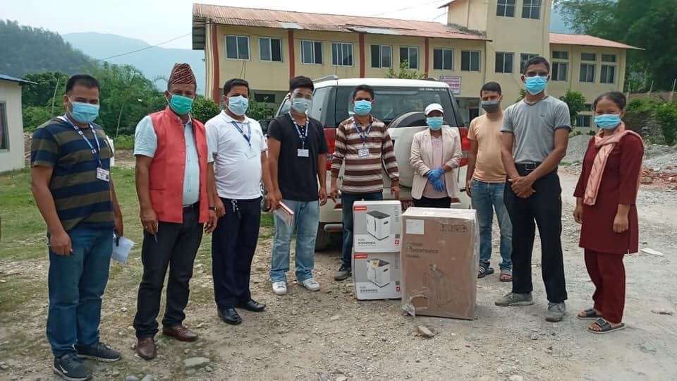 इच्छाकामना गाउँपालिकालाई एकैदिन ३ वटा अक्सिजन कन्सन्ट्रेटर सहयोग प्राप्त