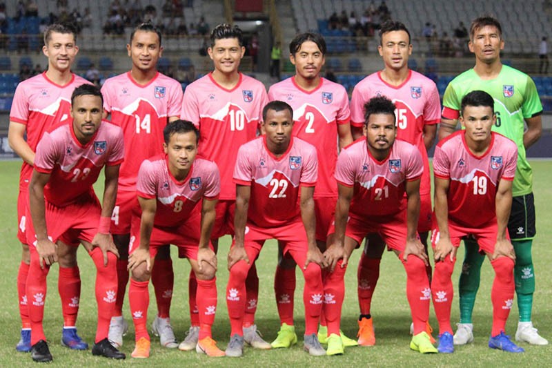 नेपाली फुटबल टोली कुवेत पुग्यो 