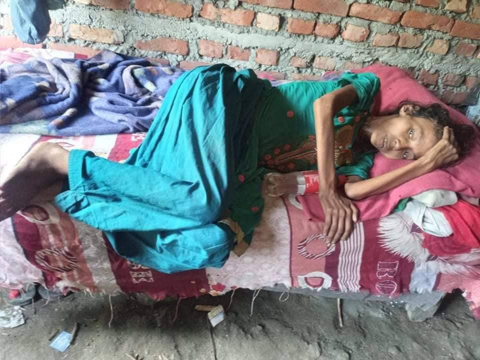 आर्थिक अभावका कारण उपचारबाट बन्चित धादिङ सलाङघाटका पूर्णीमा चेपाङलाई उद्वार गरी थप उपचारको लागि काठमाण्डौ पठाईयो