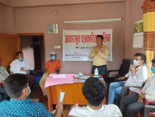 तनहुँको  देवघाटमा दुई दिने आधारभूत पत्रकारिता तालिम सुरु 