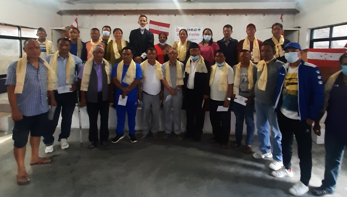 नेपाली कांग्रेसको वडा अधिवेशनः आँबुखैरेनी ३ को वडासभापतिमा मदन खत्री निर्वाचित 
