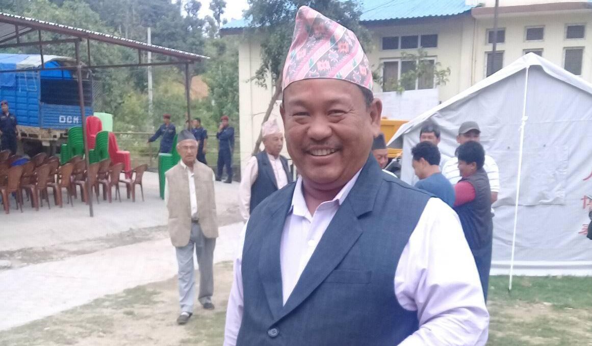 नेपाली कांग्रेसको वडाअधिवेशनः आँबुखैरेनी १ को वडा सभापतिमा किसान थापा निर्वाचित, दिपक वि.क. पराजित