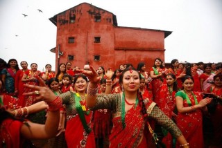 आज हरितालिका तीजः हिन्दू नारीहरुले नाचगान र पूजा उपासना गरेर धुमधामका साथ मनाउँदै