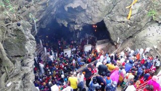 हलेसीमा पर्यटकको तथ्याङ्क सङ्कलन गरिदै, तथ्याङ्क सङ्कलन गर्न मेसिन जडान 
