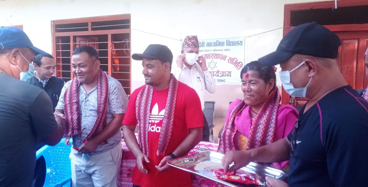 धादिङ मझिमटारको शंखादेवी माविको विव्यस अध्यक्षमा सुरेश मल्ल चयन