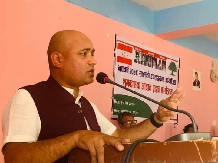 नेपाली कांग्रेस गोरखा जिल्ला सभापतिमा युवा नेता नन्दप्रसाद न्यौपाने सर्वसम्मत चयन