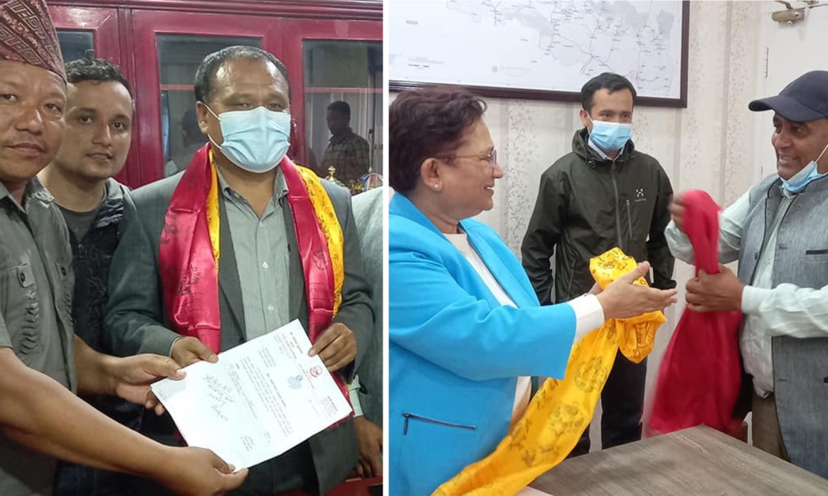 धादिङको गजुरी ३ र ४ मा विद्युतीकरण गर्न उर्जा मन्त्री र कुलमानलाई ध्यानाकर्षण