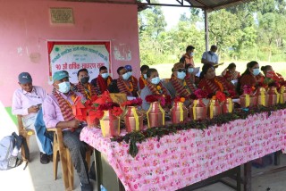 चक्रवर्ती सामाजिक उद्यमी महिला सहकारी देवघाटको दशौँ वार्षिक साधारण सभा  सम्पन्न
