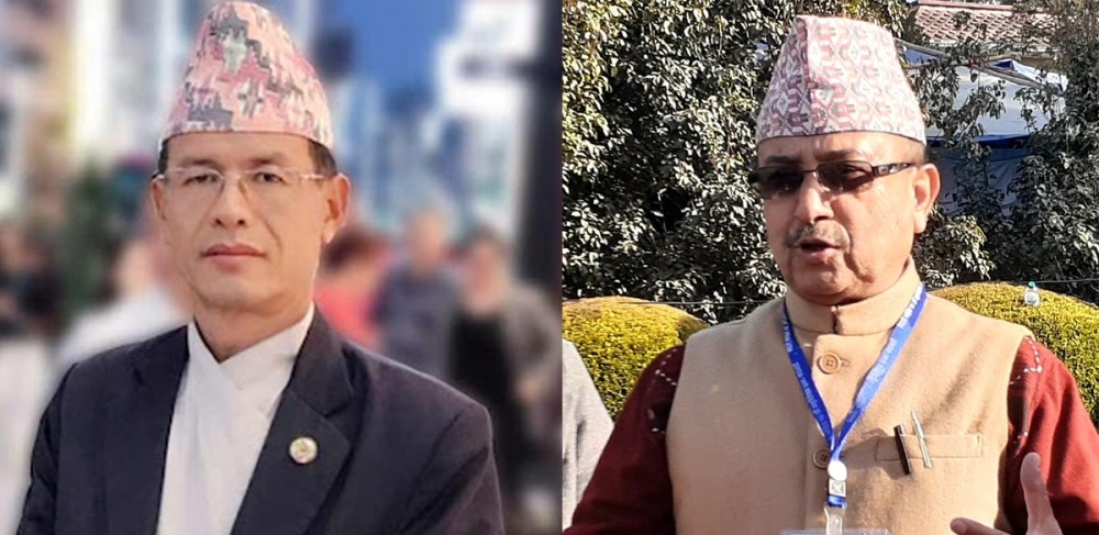 कांग्रेसको उपसभापतिमा  पूर्णबहादुर खड्का र धनराज गुरुङ निर्वाचित