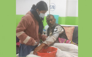 क्रोनिक लिभर डिजीजका बिरामी शाहीलाई आर्थिक सहयोग
