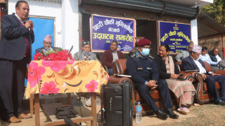 गोरखाको गण्डकी गाउँपालिका केन्द्र भुम्लिचोकमा प्रहरी चौकी स्थापना, स्थानीयद्वारा खुशी व्यक्त