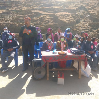 छोरीलाई, सम्पती दिने परिवारलाई हिमा गाउँपालिकाको सम्मान