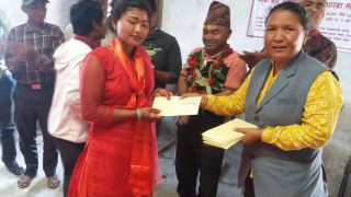 नमूना खोर निर्माण र सुधारका लागि बाख्रा पालक किसानलाई अनुदान दिन सुरु गर्दै इच्छाकामना गाउँपालिका