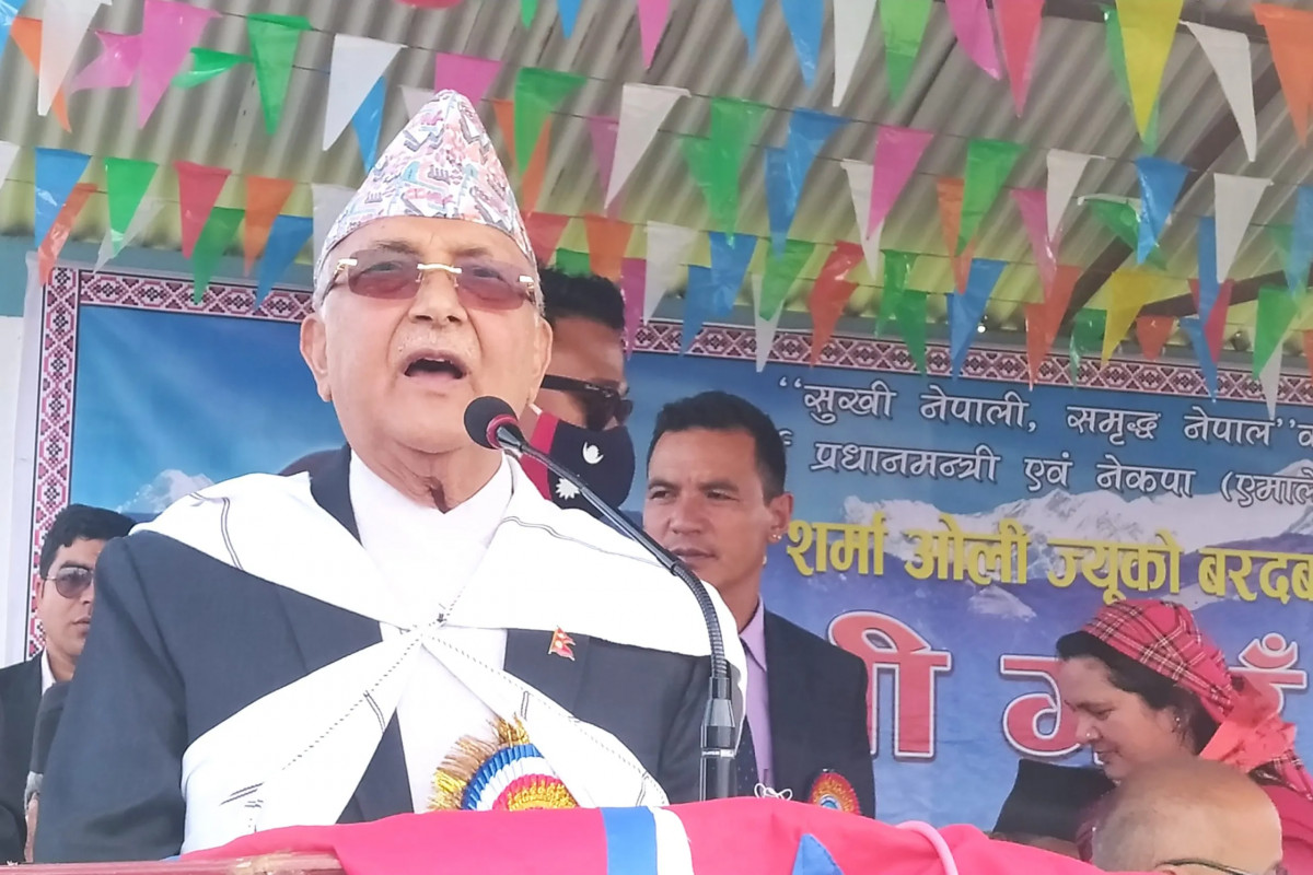 चुनावपछि बहुमत सहित एमालेले पाँँच वर्ष सरकार चलाउँछ : अध्यक्ष ओली