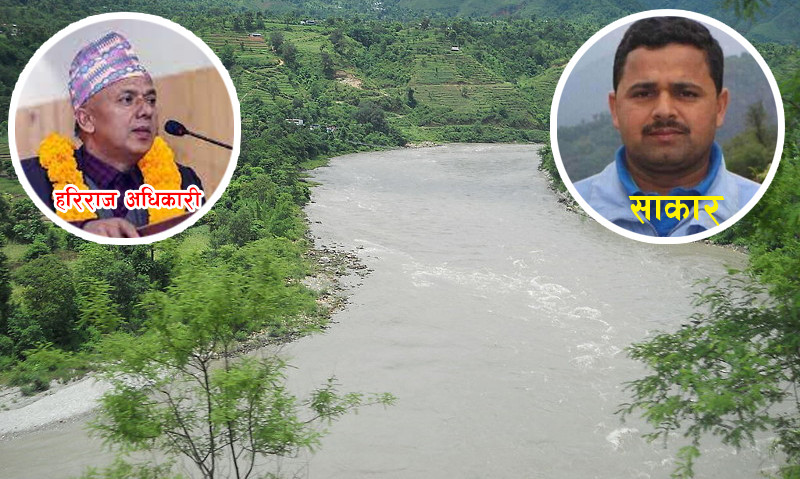 माओवादी सांसद अधिकारी र नेता साकारको पहलमा त्रिशुली माथि अर्को मोटरेबल पुल बन्ने