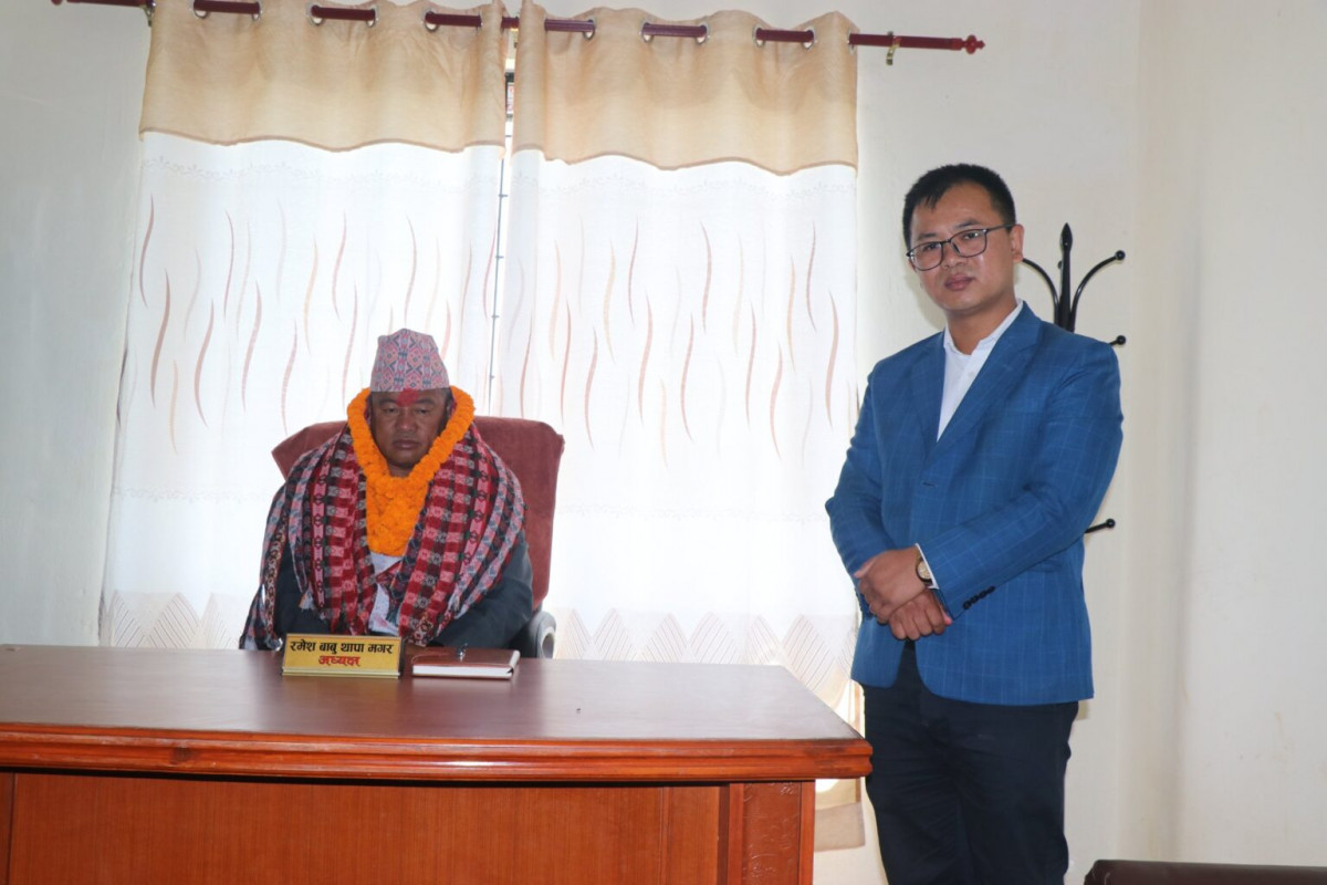 गोरखा शहिद लखनको अध्यक्ष मगरले गरे पदभार ग्रहण : घर–घरमा नम्बर राख्ने र सामाजिक सुरक्षा भत्ता पनि घरमै पुर्‍याइदिने पहिलो निर्णय