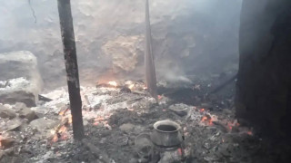 धादिङको बेनिघाट रोराङ २ चेतेसका काजी चेपाङको घरमा आगलागी