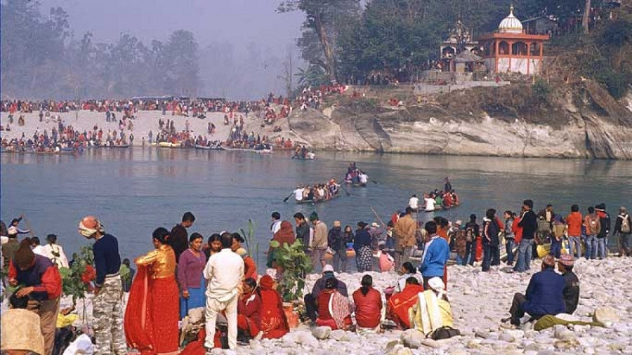 पवित्र तीर्थस्थल देवघाटमा धार्मिक महोत्सव हुने