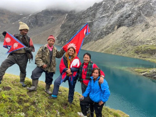 जुम्लाको गुठीचौरमा भेटियो अर्को नयाँ आकाशे ताल, गोठालाले पत्ता लगाए