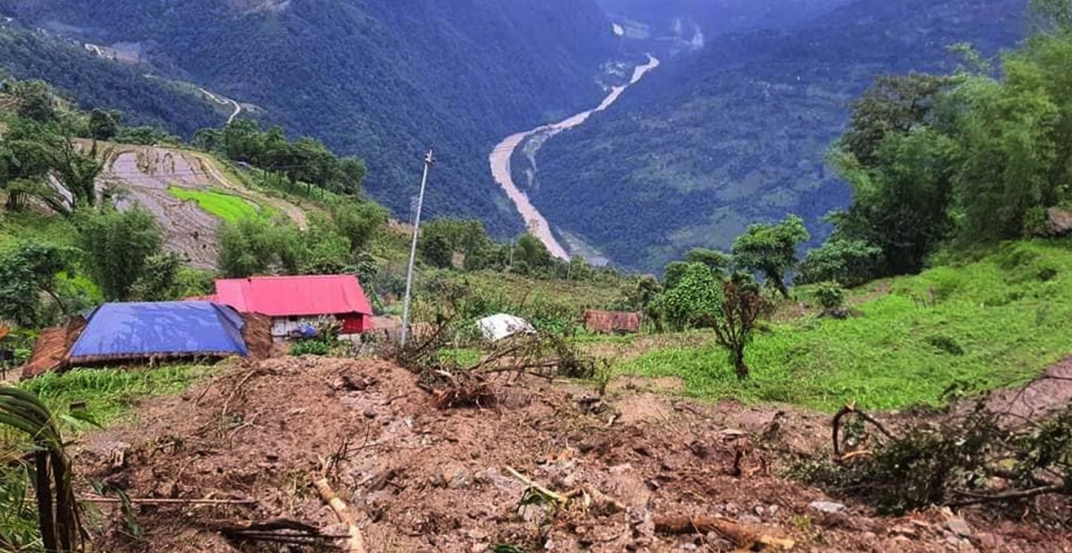 सङ्खुवासभामा पहिरो प्रभावितलाई स्थानान्तरण गर्न सरकारले जग्गा उपलब्ध गरायो 