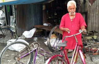भक्तबहादुर घिमिरेको जीवन : साइकल मर्मतमै ३७ वर्ष