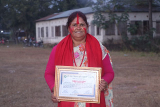 सानाकिसान कृषि सहकारी संस्था पदमपुरको अध्यक्षमा पुनःगोमा सिंखडा चयन