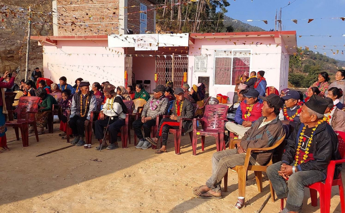 शहिद लखन गाउँपालिकाको ५ नं. वडा कार्यालयको सेवा अब आफ्नै भवनबाट