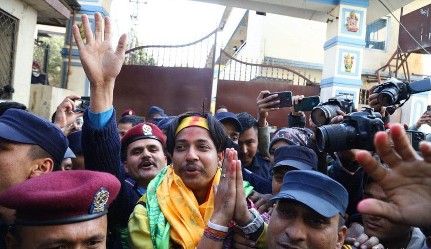 सन्दीप लामिछाने धरौटीमा रिहा