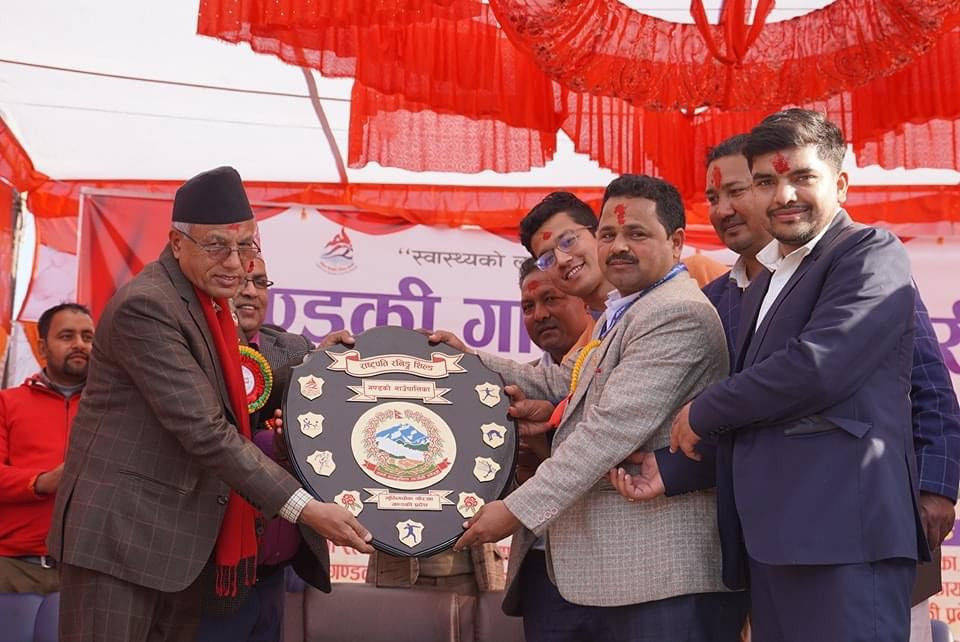 गण्डकी गाउँपालिकामा तेस्रो राष्ट्रपति रनिङ शिल्ड प्रतियोगिता सुरु